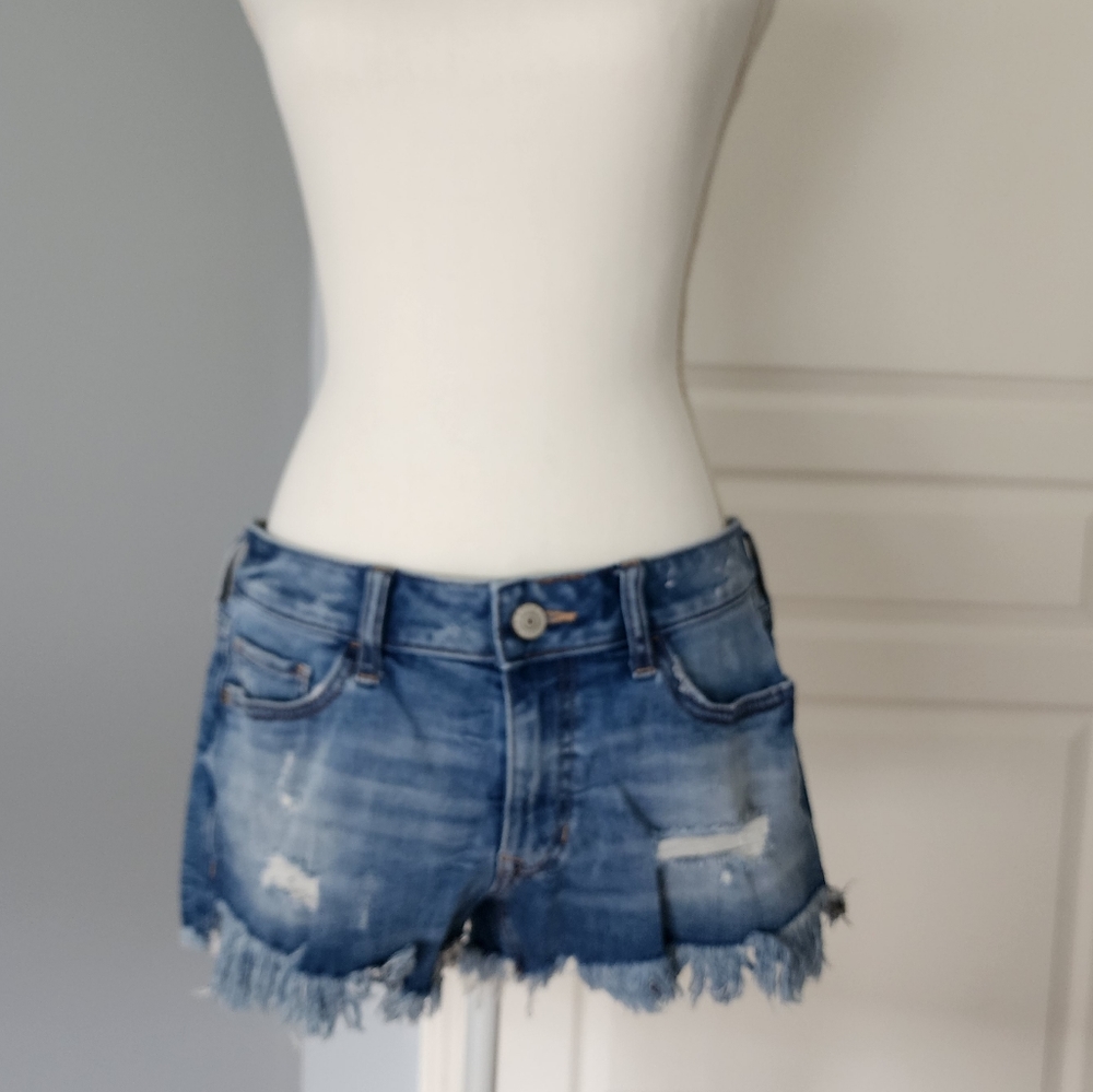 Gently Used Express Shortie Jean Shorts, Size 8